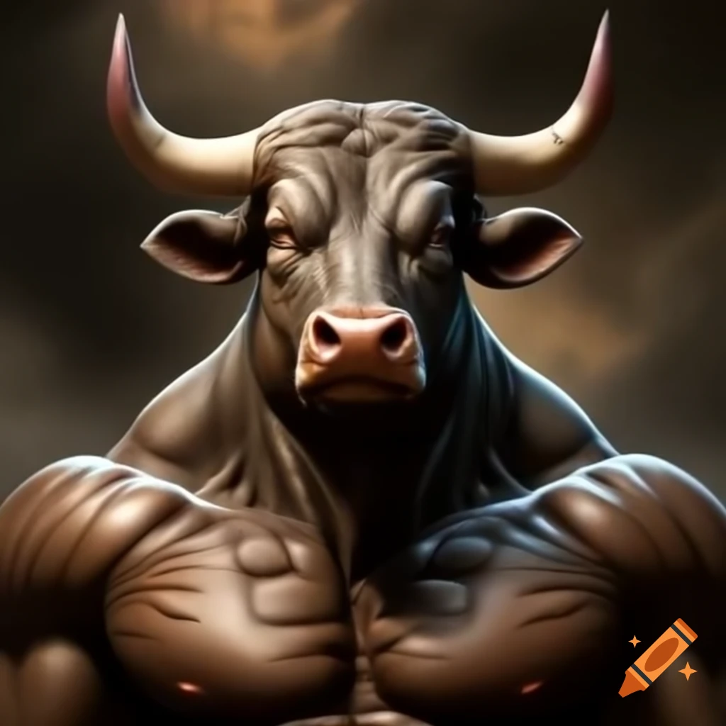 Imposing bull with exaggerated horns and heroic posture, featuring the word 'Respeto'
