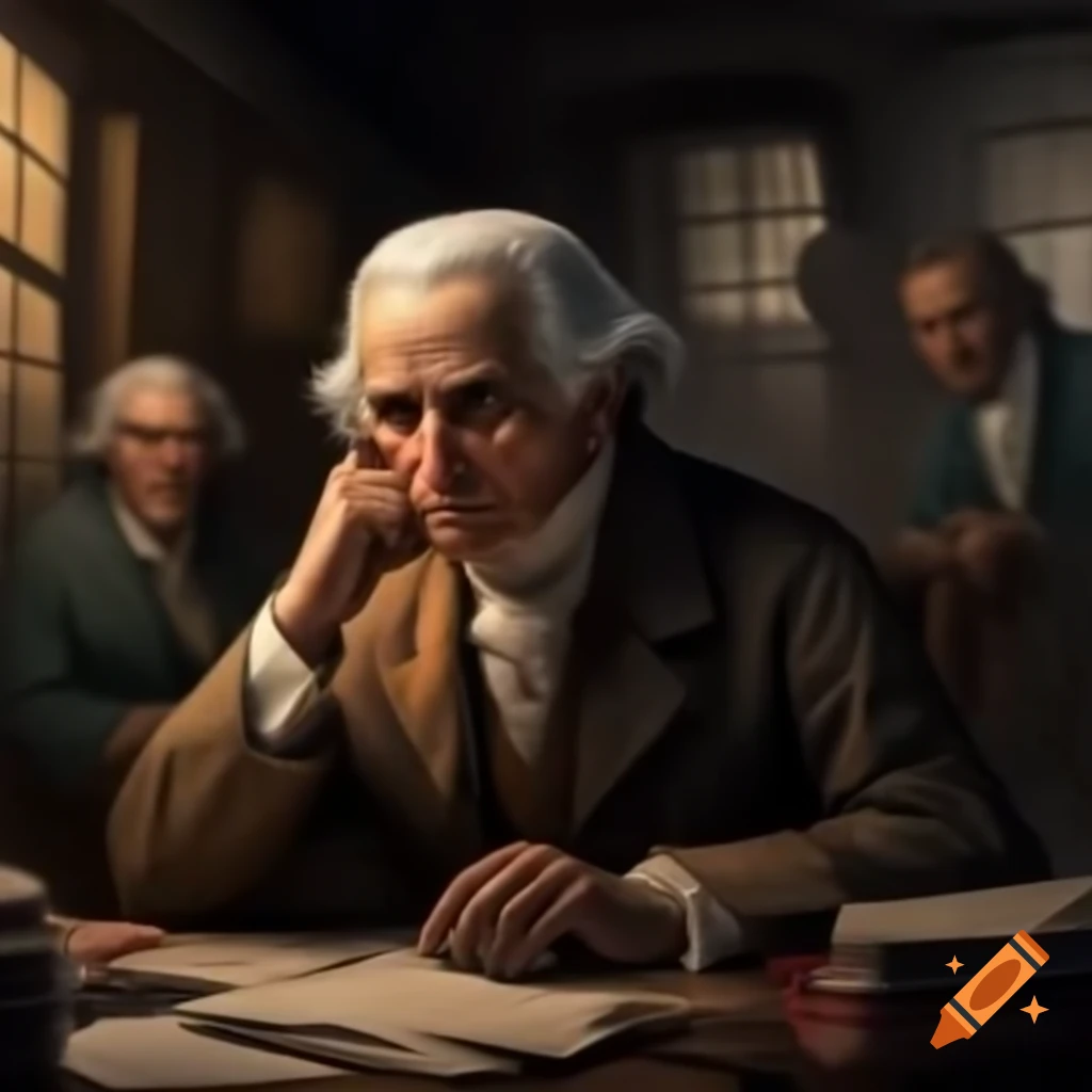 Colonial master expressing desperation