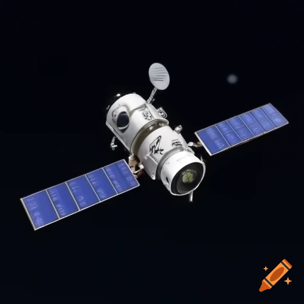 Small satellite equipped with camera technology
