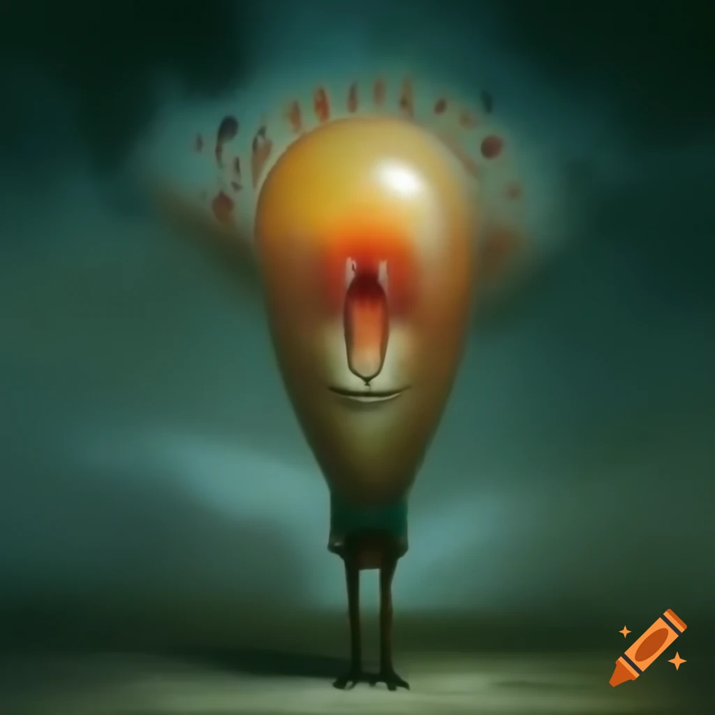 Surrealist artwork showcasing abstract concepts