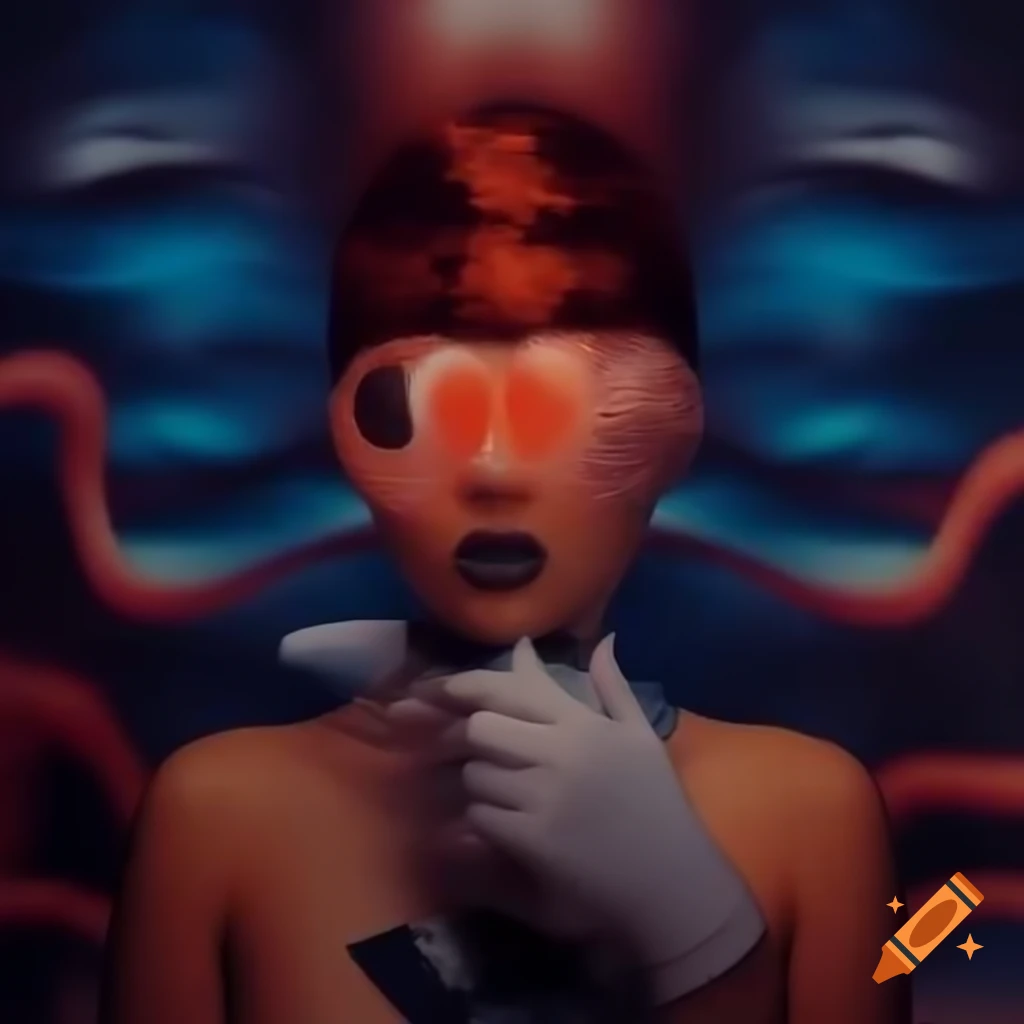 Surreal mod fashion design