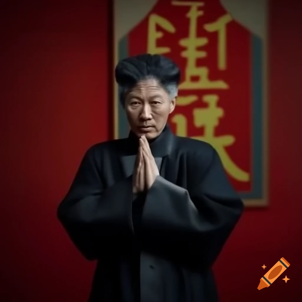Dialogue between characters including President Xi discussing implications