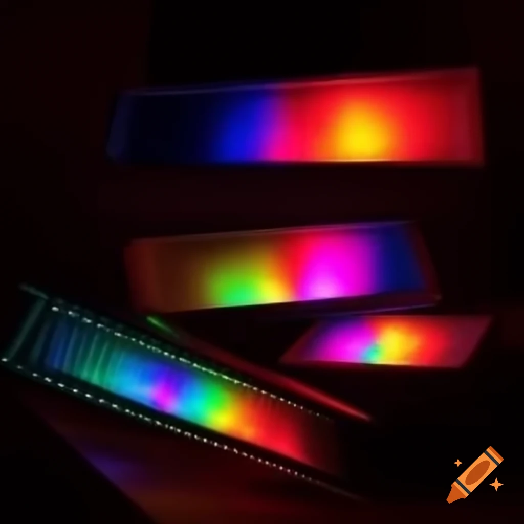 Various light spectrum representation