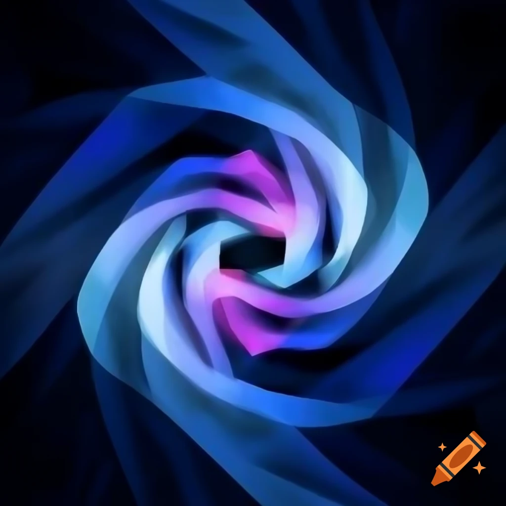 Artistic design featuring the word 'iman' with optical illusion techniques