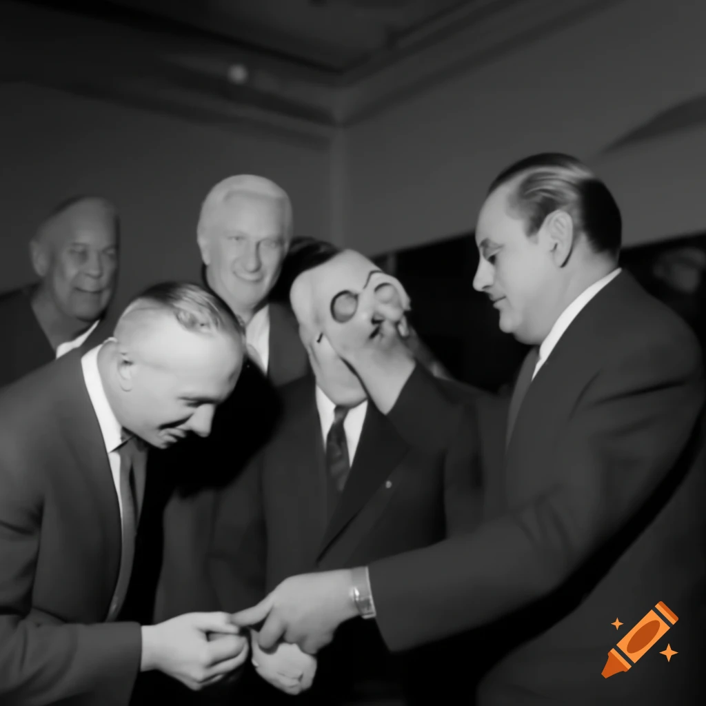 Meeting of Italian fascism members