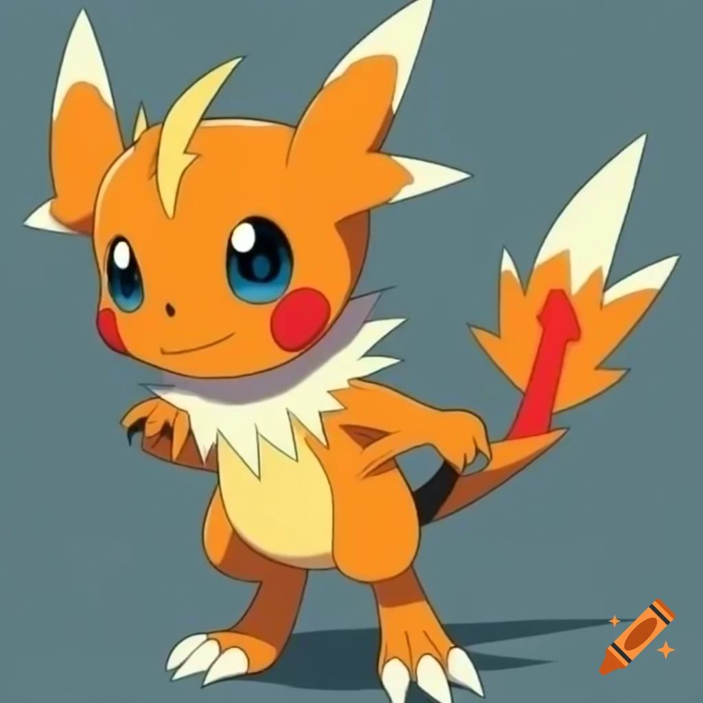 Digimon character in vibrant colors