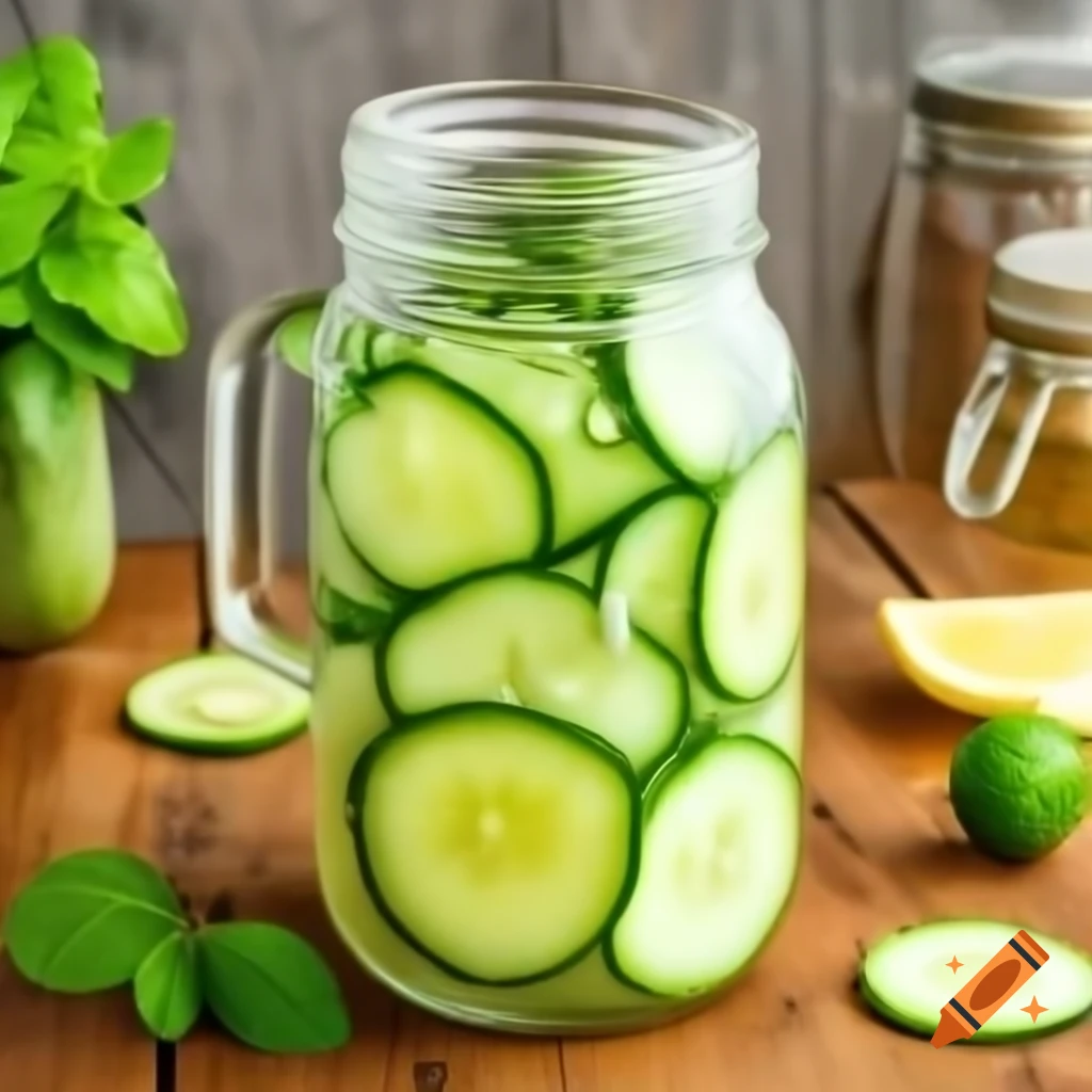 electrolyte-infused-water-with-mint-and-lemon-on-craiyon