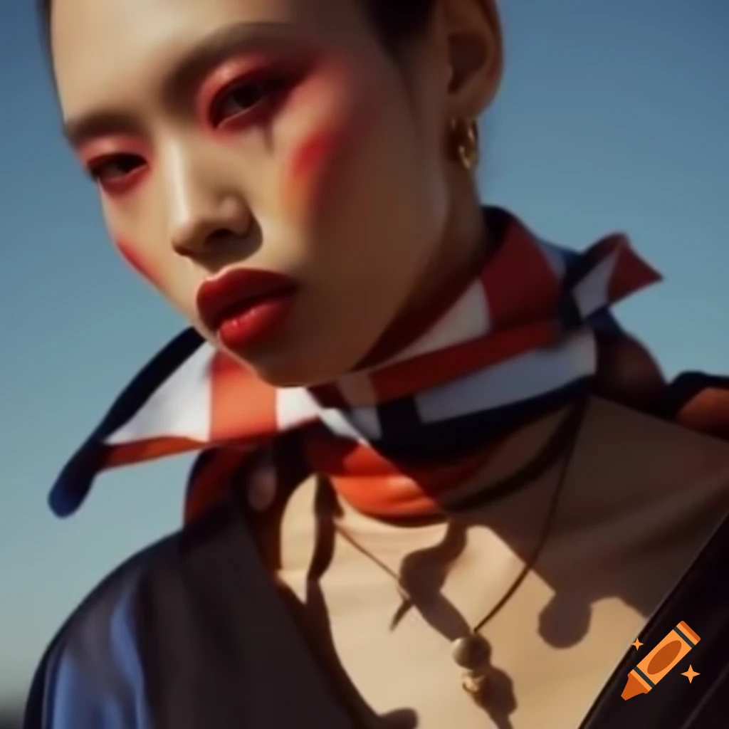 Stylish mod fashion shoot showcasing modern attire