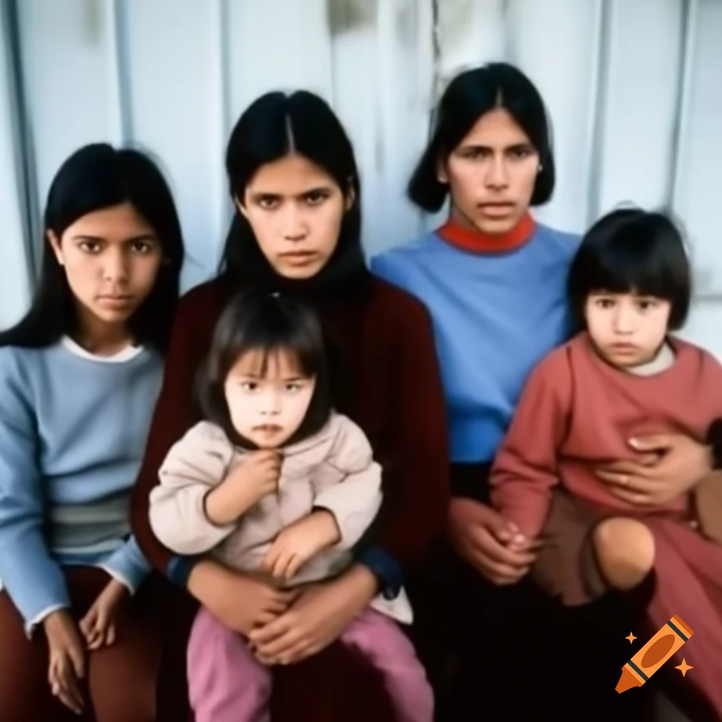 Historic color photos from the 1970s featuring family of Fernando Joseph Steven Marshall in Conception, Chile