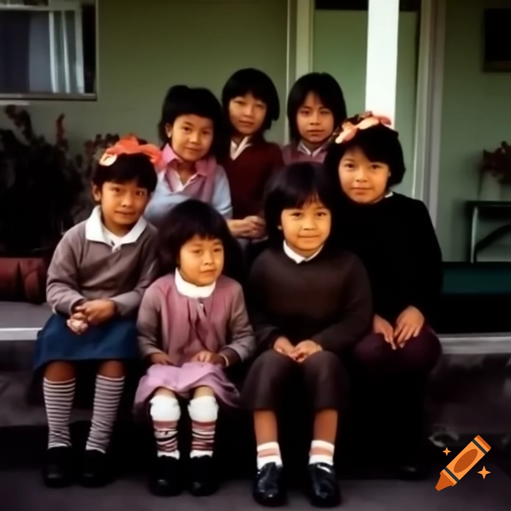 Historic color photos from the 1970s featuring family of Fernando Joseph Steven Marshall in Conception, Chile