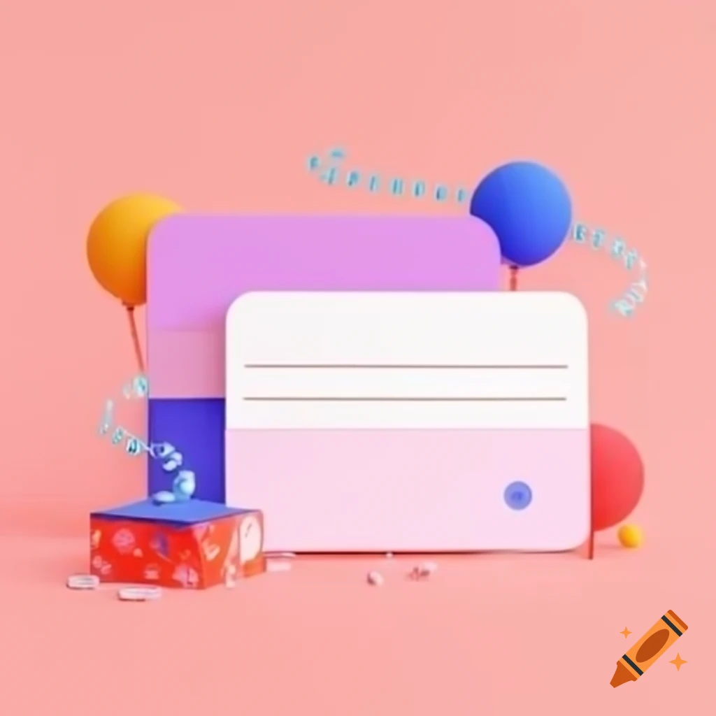 Minimalist work anniversary card design with congratulatory message on