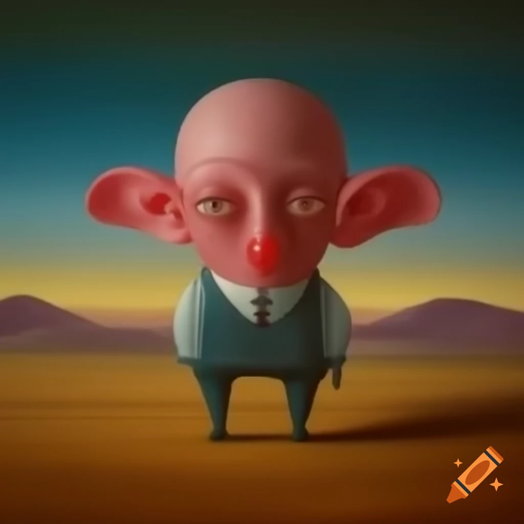 Surrealist artwork featuring dream-like imagery