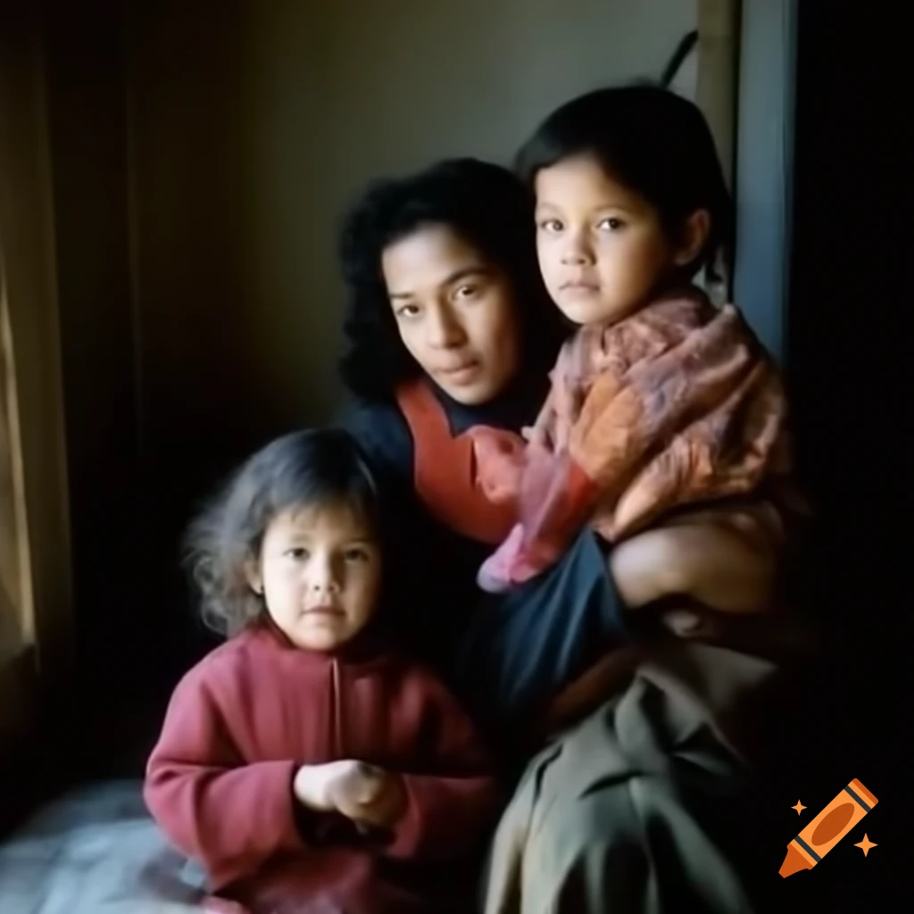 Historic color photos from the 1970s featuring family of Fernando Joseph Steven Marshall in Conception, Chile