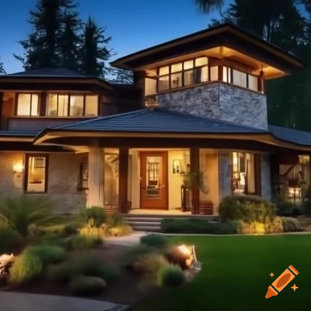 Beautiful house in a picturesque setting