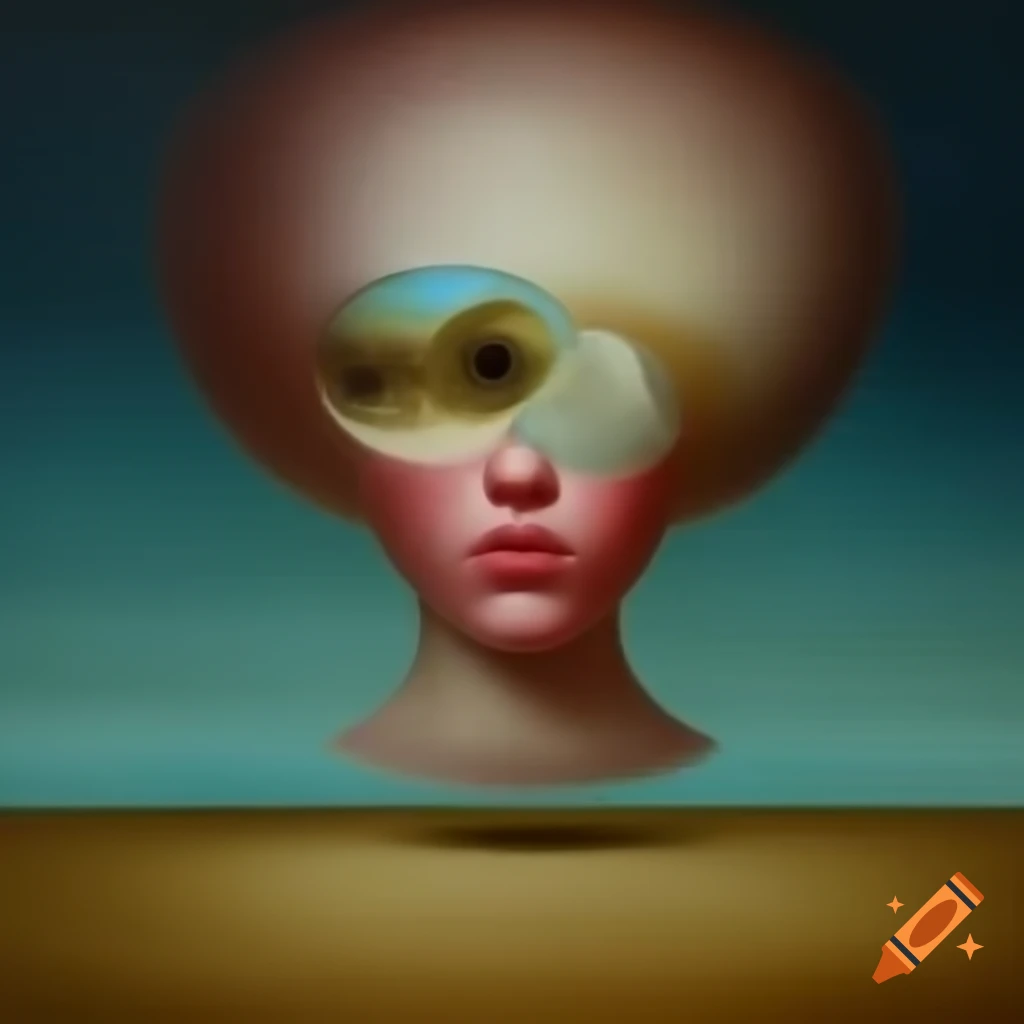 Surrealist artwork concept
