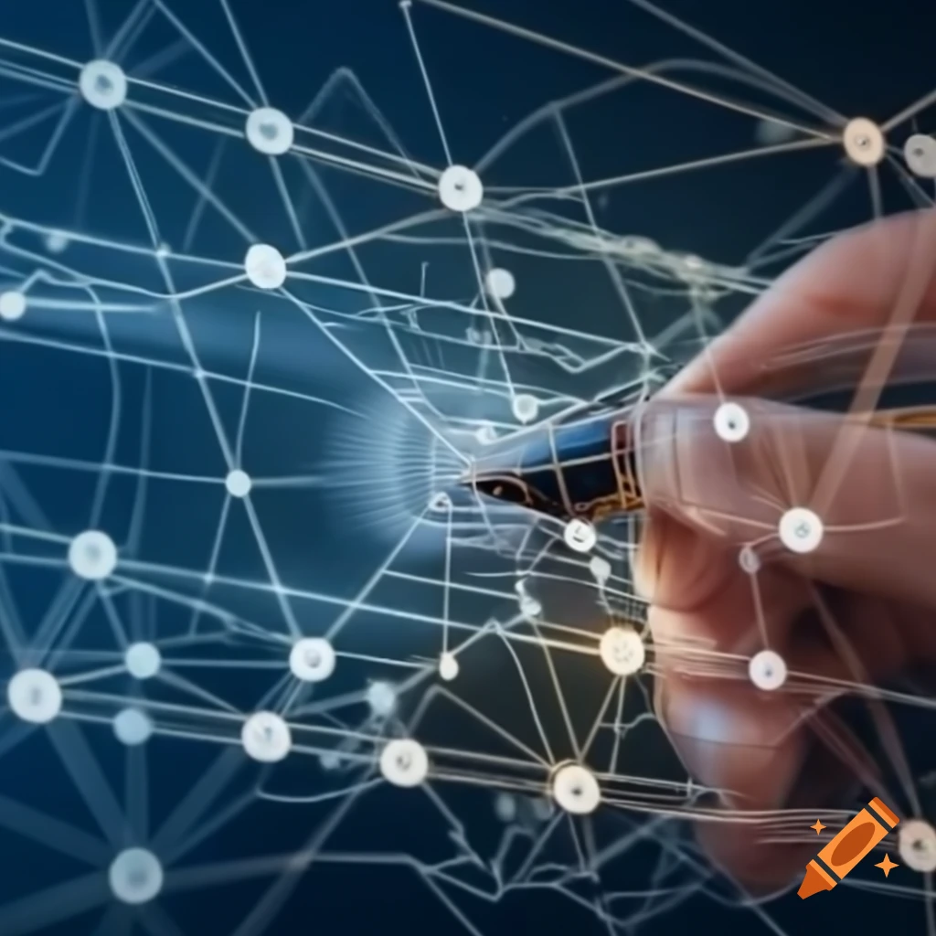 Technical framework concept visualization