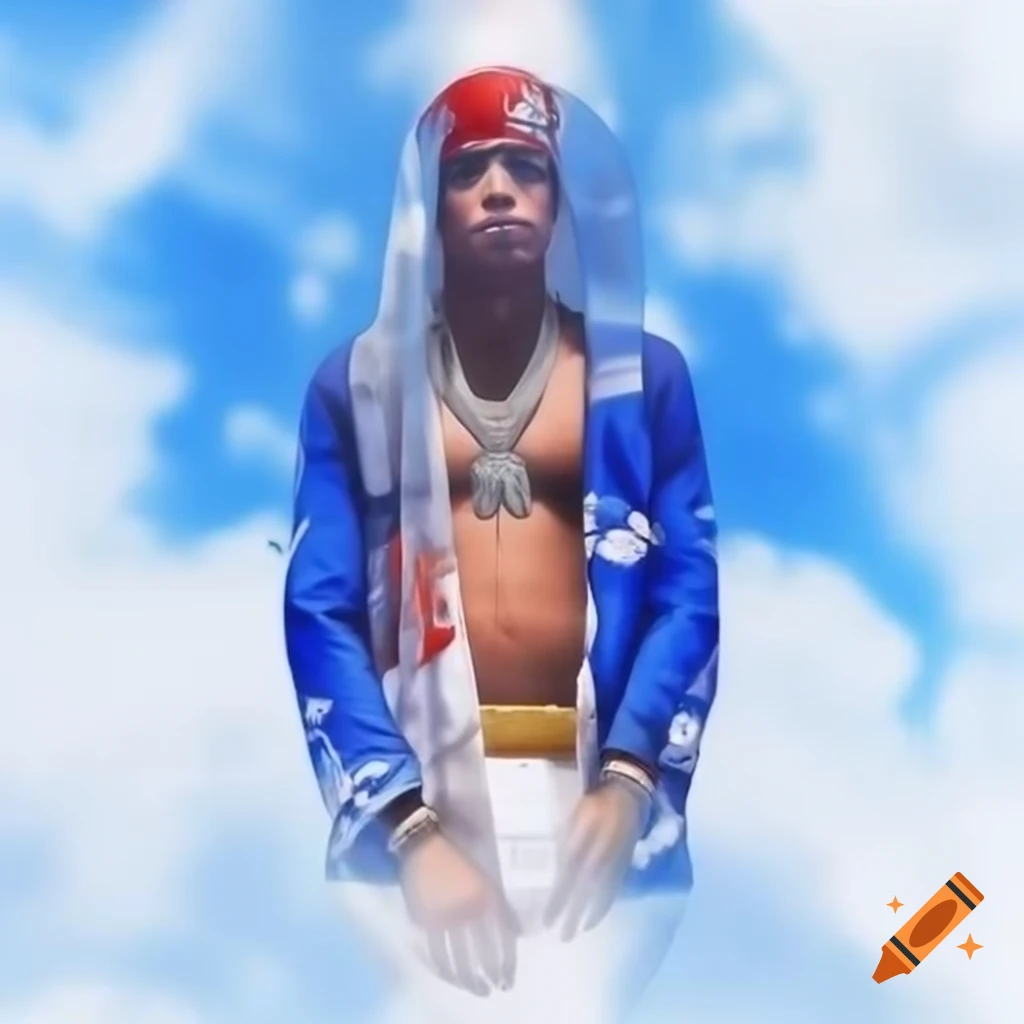 Rap Music Cover Featuring marano Town In Blue And White With Diamond rap-music-cover-featuring-marano-town-in-blue-and-white-with-diamond
