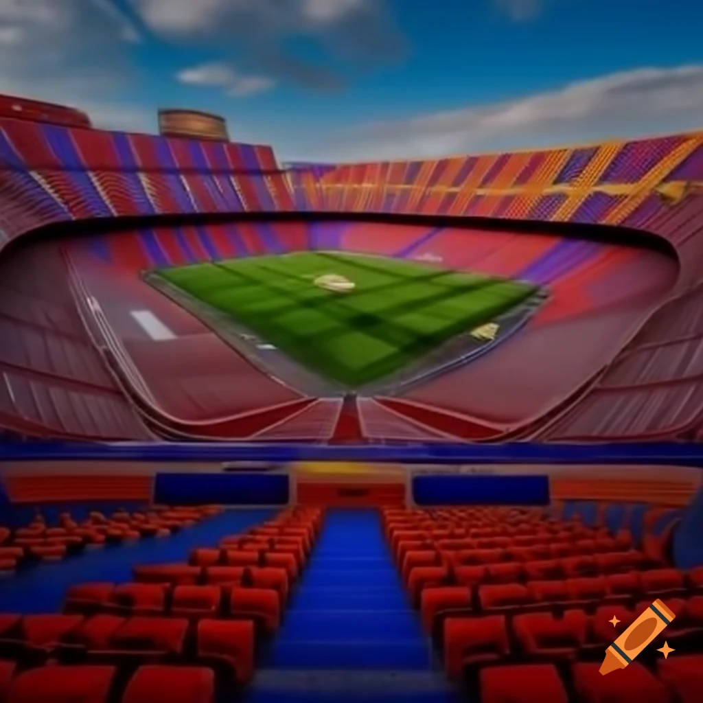football-match-between-barcelona-and-girona-on-craiyon