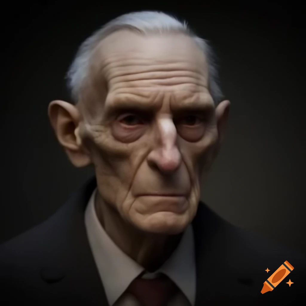 Realistic portrait of Mr. Gately