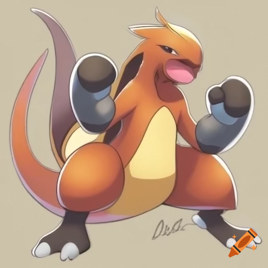 Strong fighting type kangaroo Pokémon