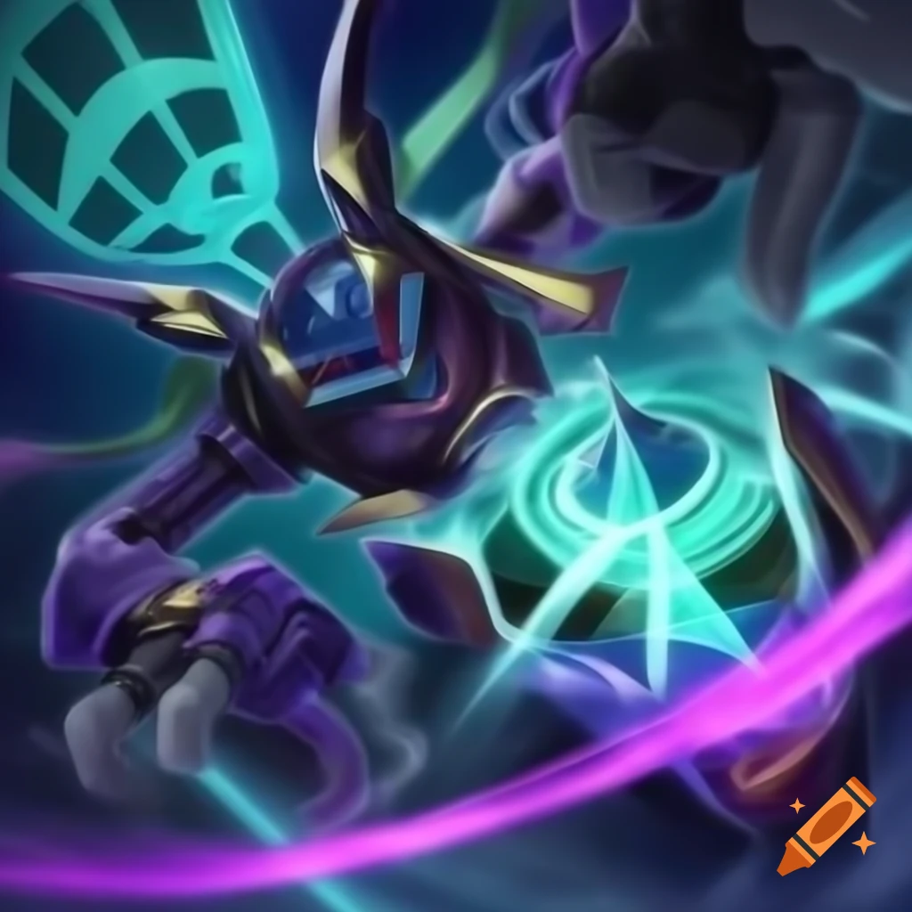Yu-Gi-Oh card art featuring DNA robot
