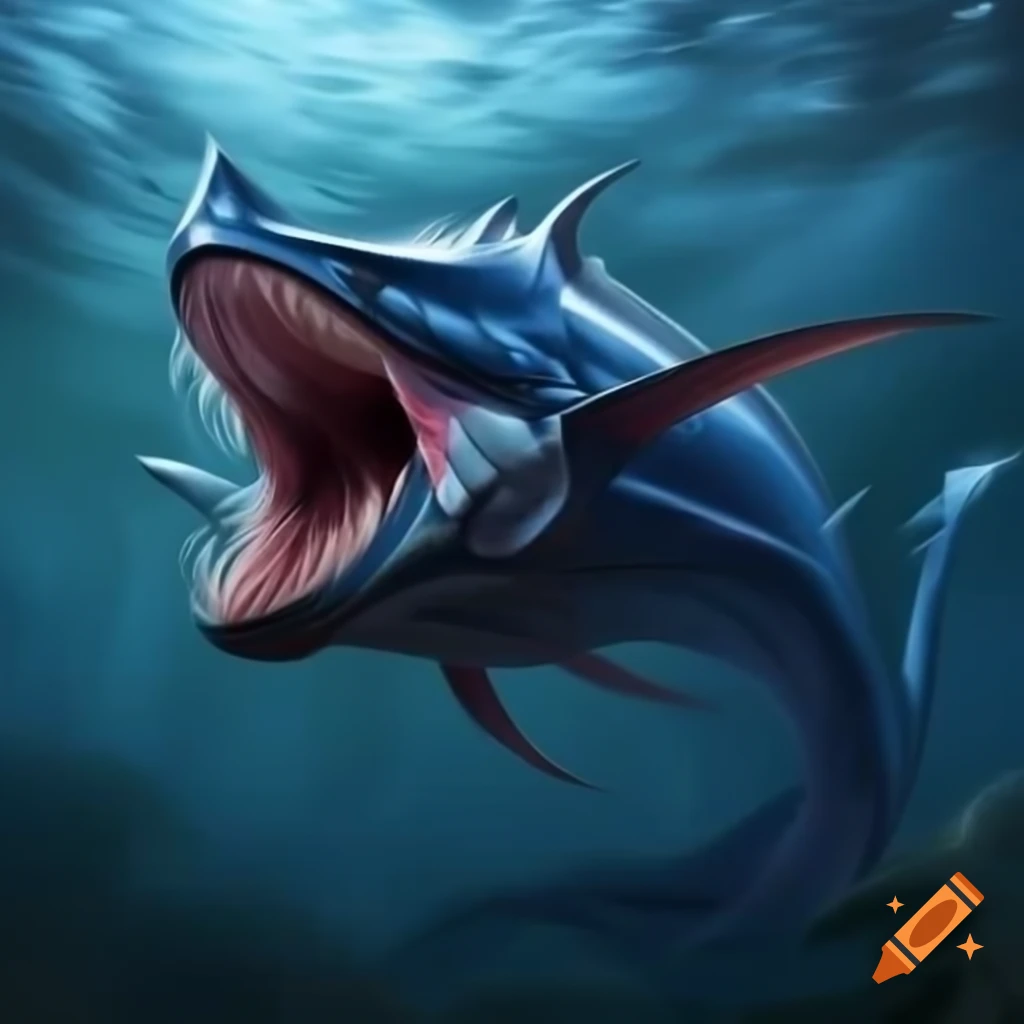Mythical beast Dragon-tuna