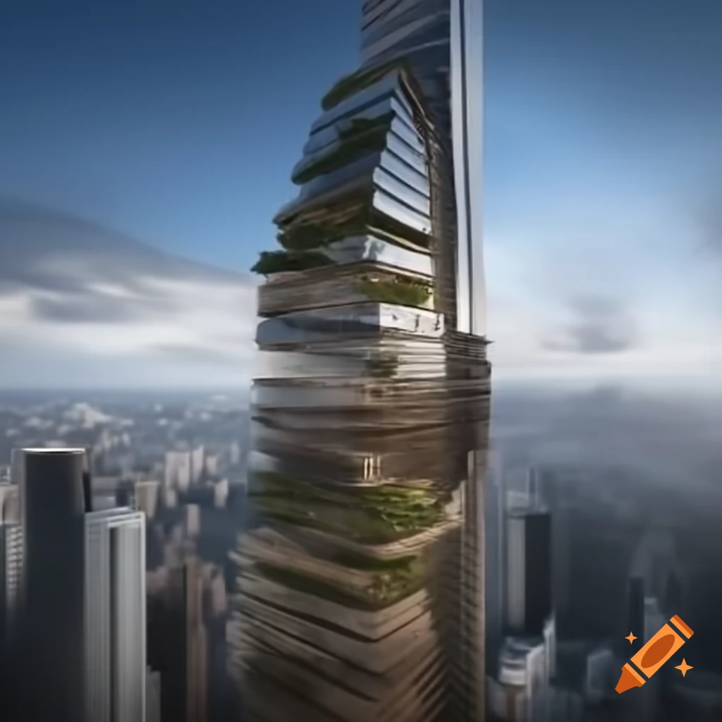 Twin towers architecture