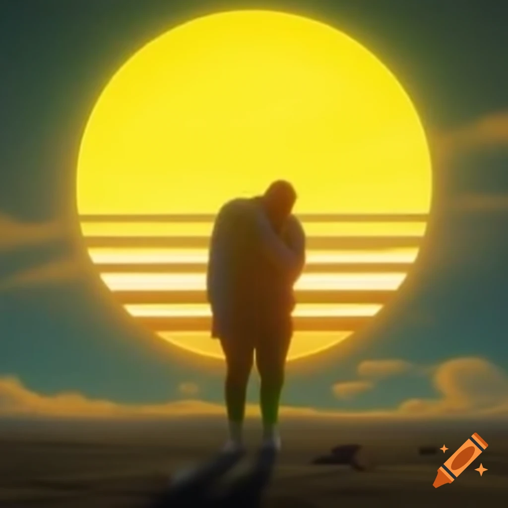 bold-yellow-star-resembling-sun-in-sky-kanye-west-graduation-style-hip