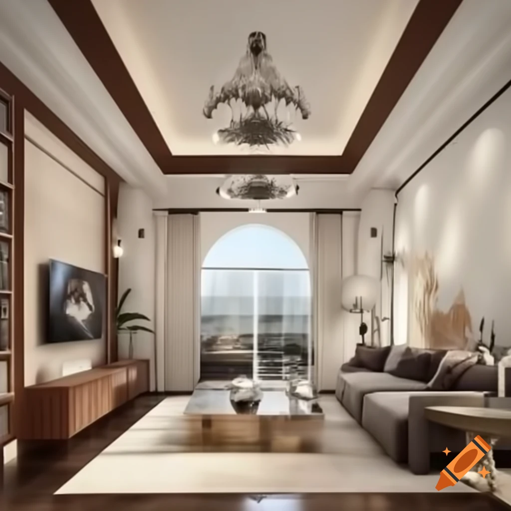 Architectural background for interior design portfolio