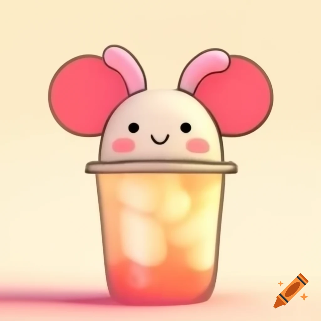 Slushy cup designed with mouse ears
