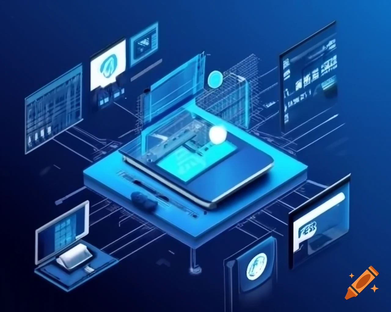 Devops Process Diagram In Software Development Lifecycle On Craiyon