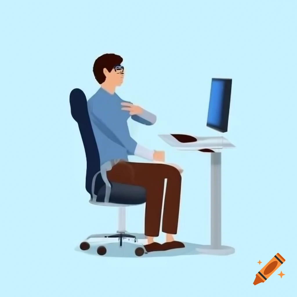 Futuristic ergonomic chair made of chocolate for office use