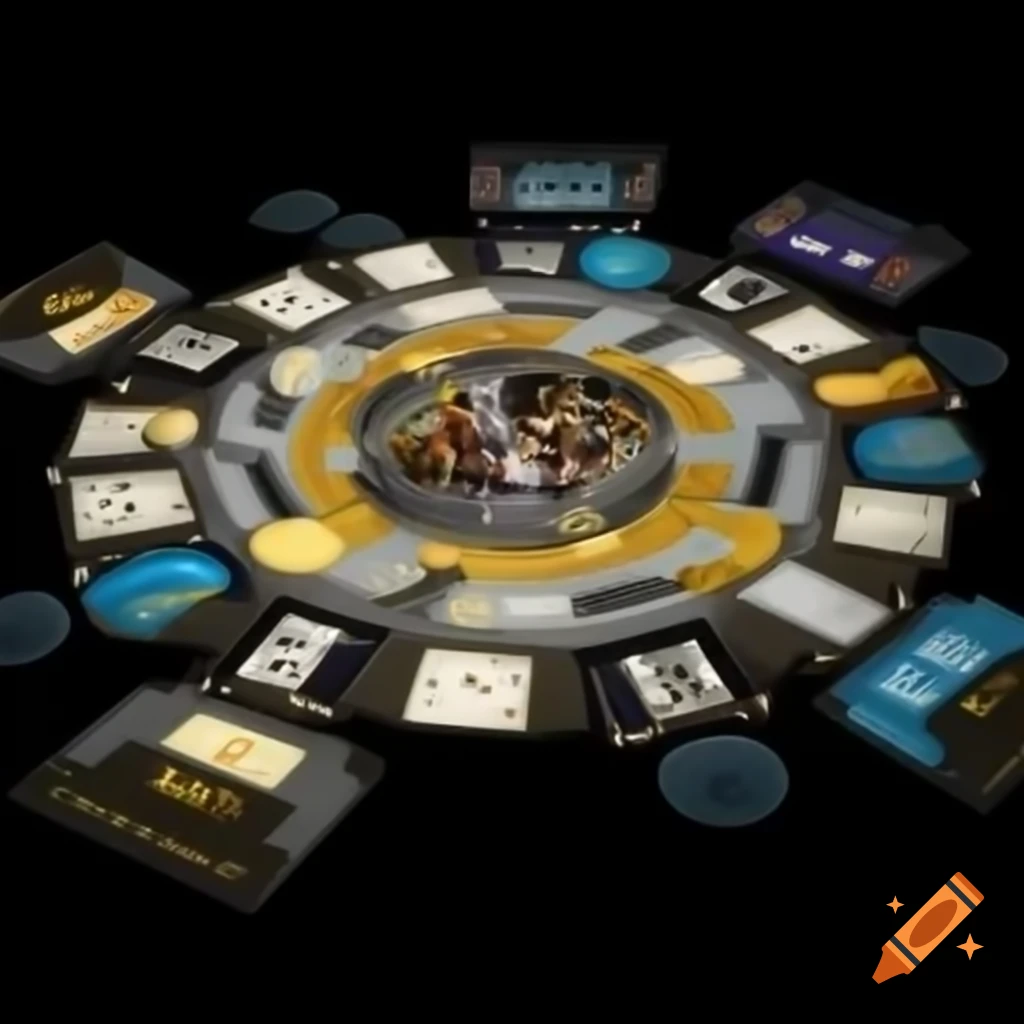 Modern board game design titled 'Recruitment Game' inspired by 'The Game of Life'