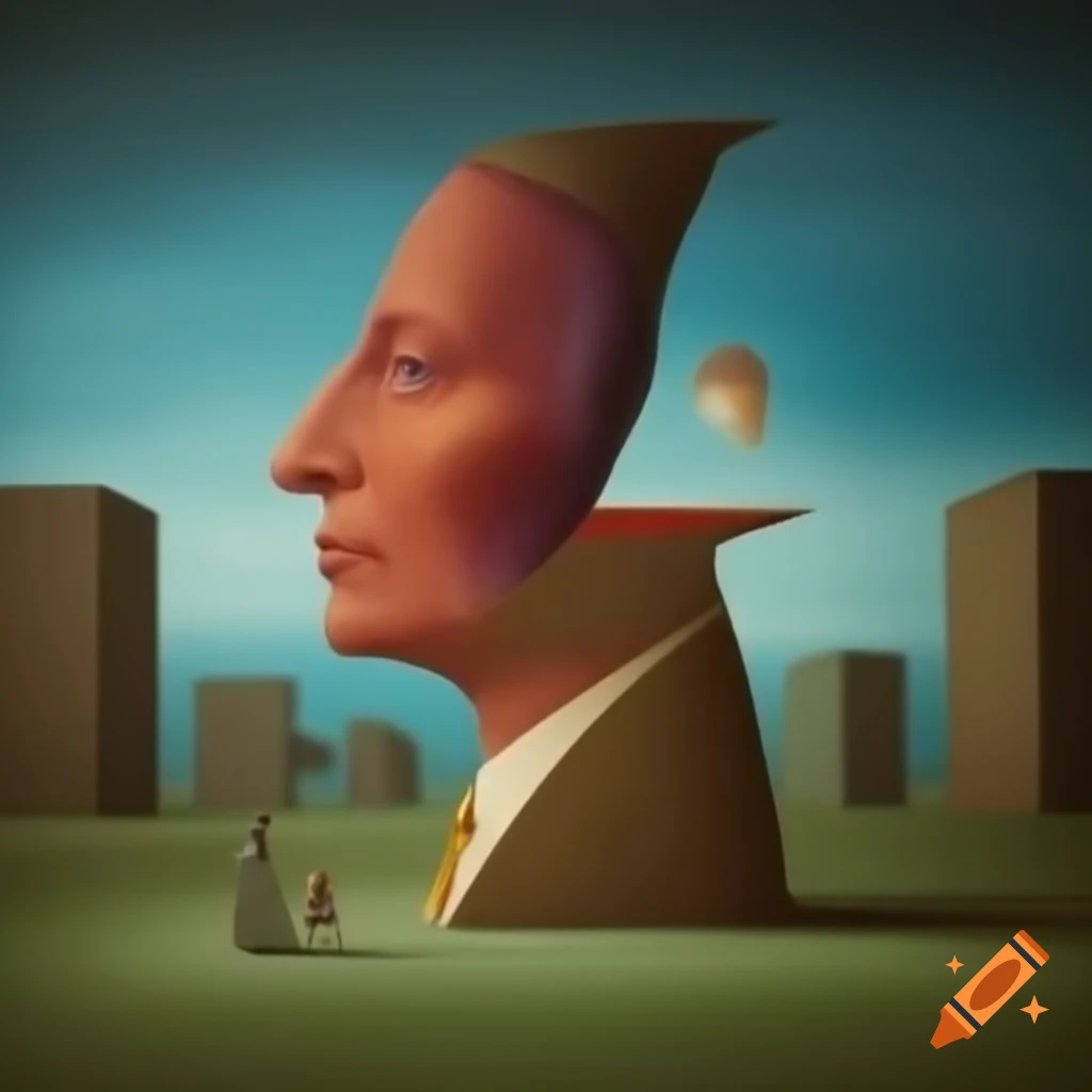 Surrealist artwork exploring dreamlike imagery