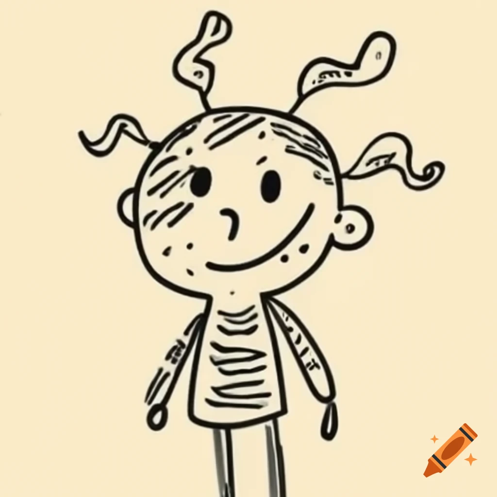 Doodle character art