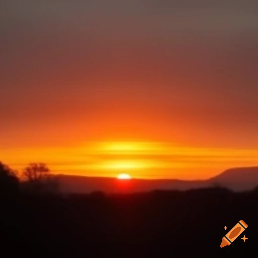 Sunset view over Caddebostan, showcasing vibrant colors