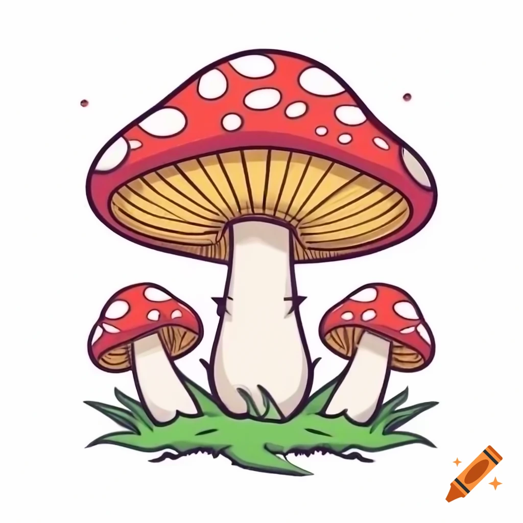 Mushroom in natural setting