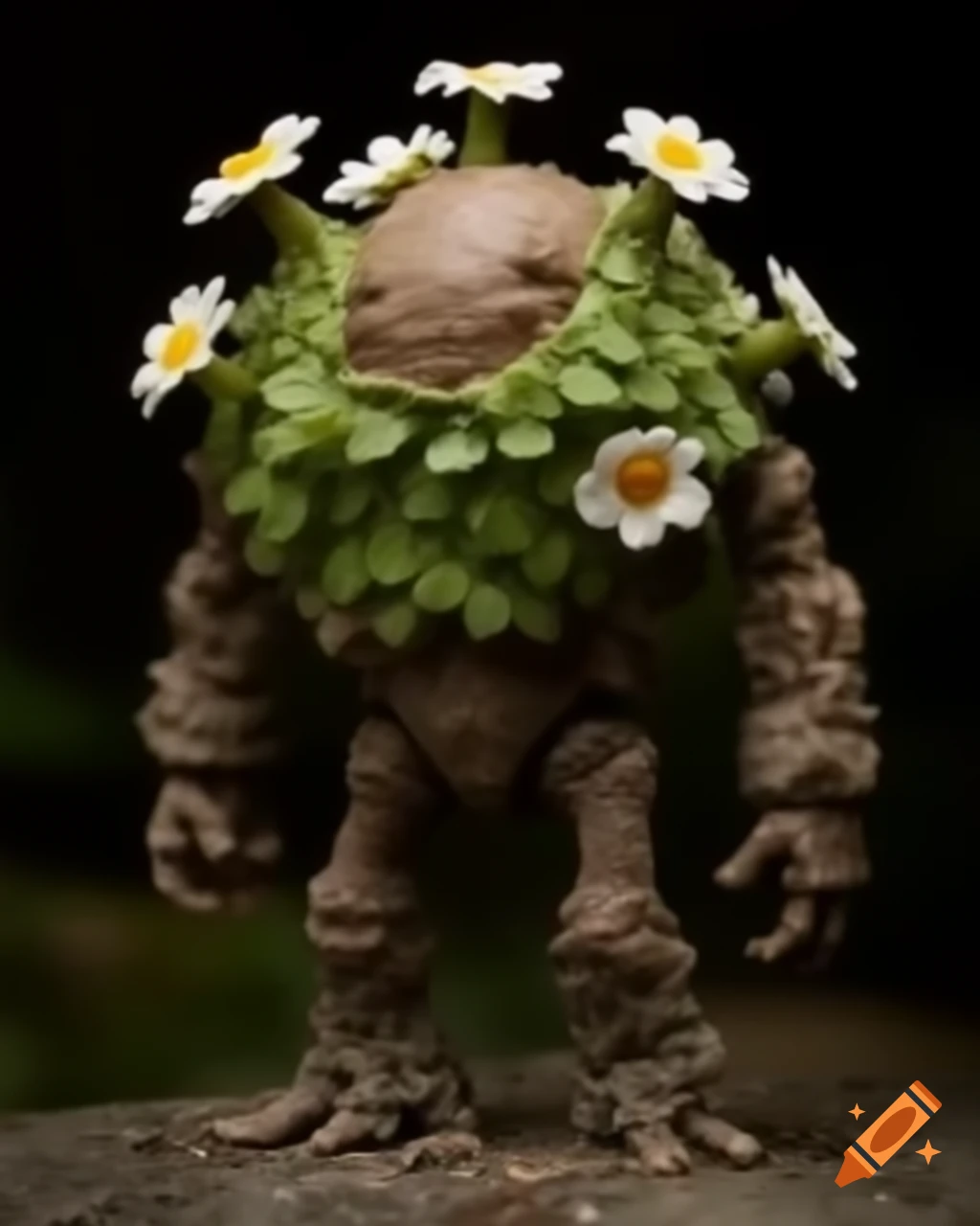 Flowers Golem action figure