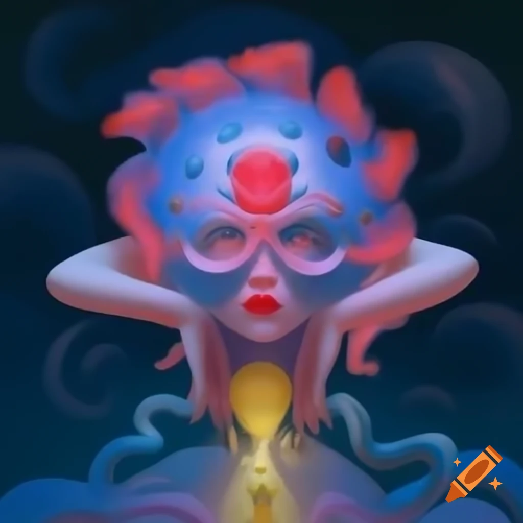 Surrealist fantastical elements and scenes