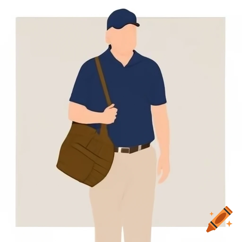 Person wearing beige pants, black belt, and white polo shirt, appearing overweight