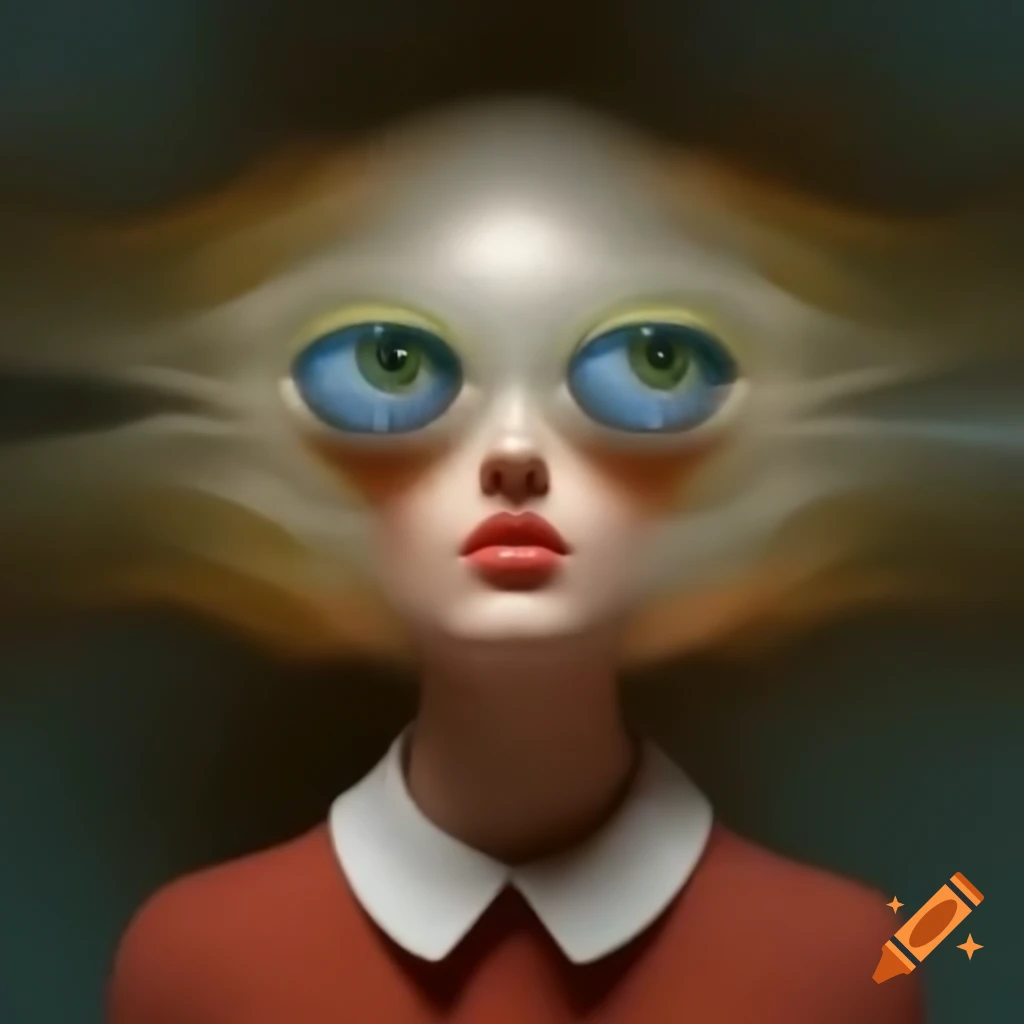 Surrealist artwork featuring imaginative and dream-like elements