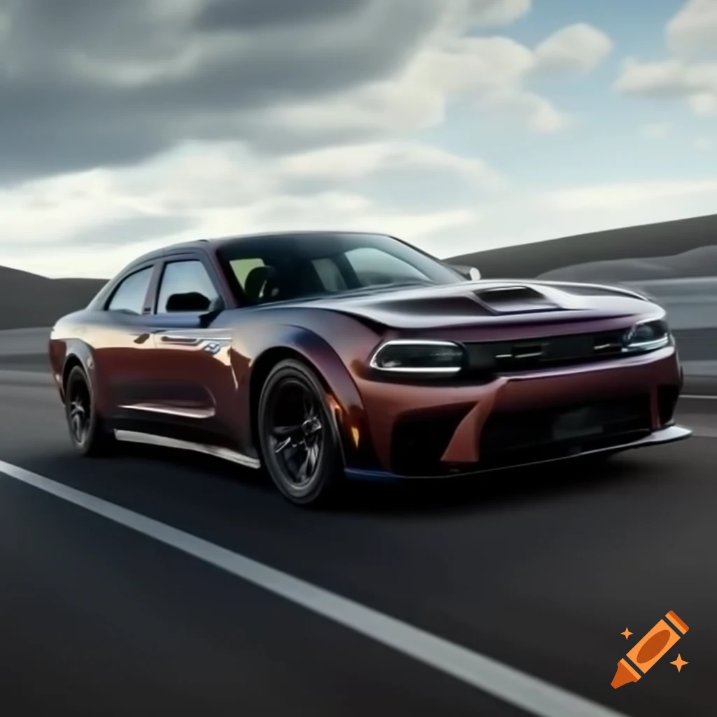 2025 Dodge Charger Daytona EV cruising on the highway