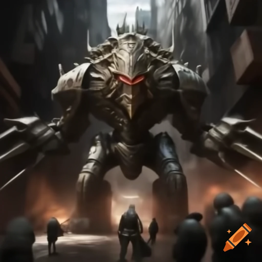 Intense alleyway battle involving a general in a complex dream