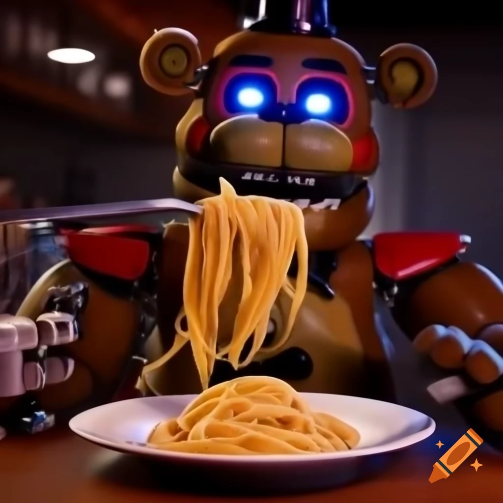 Freddy Spaghetti character on Craiyon