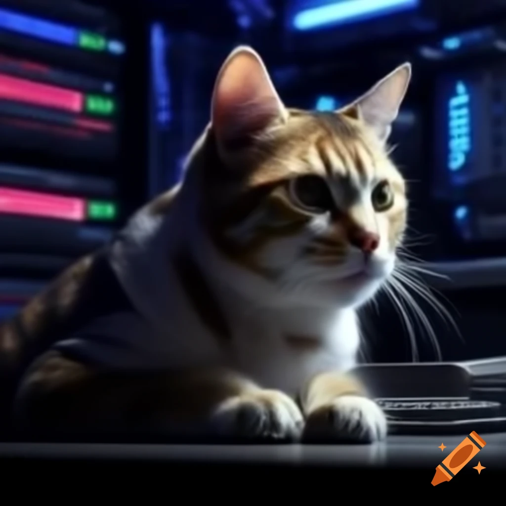 Cat-themed server setup or application