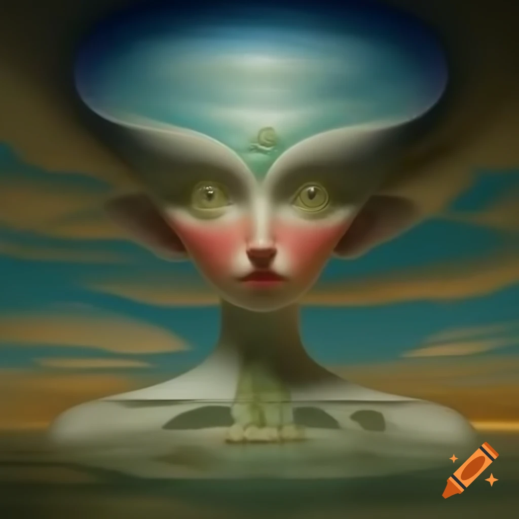 Surrealist artwork exploring dreamlike themes