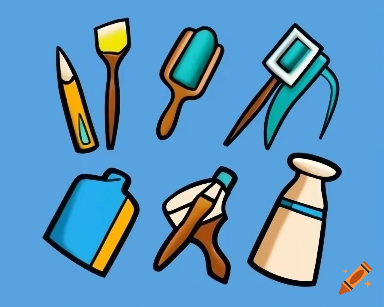 Futuristic and simple designs for drawing inspiration