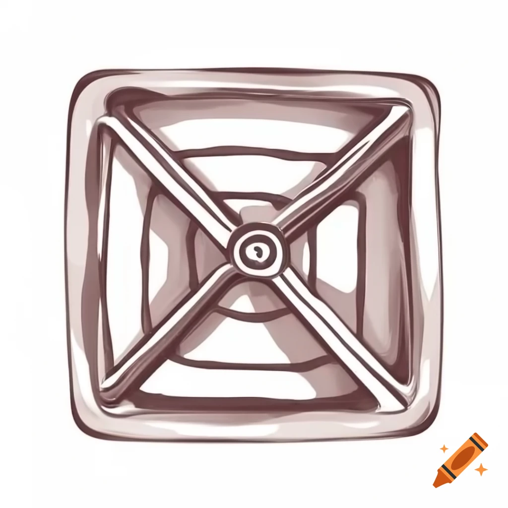 Concept of square wheels, showcasing unique design