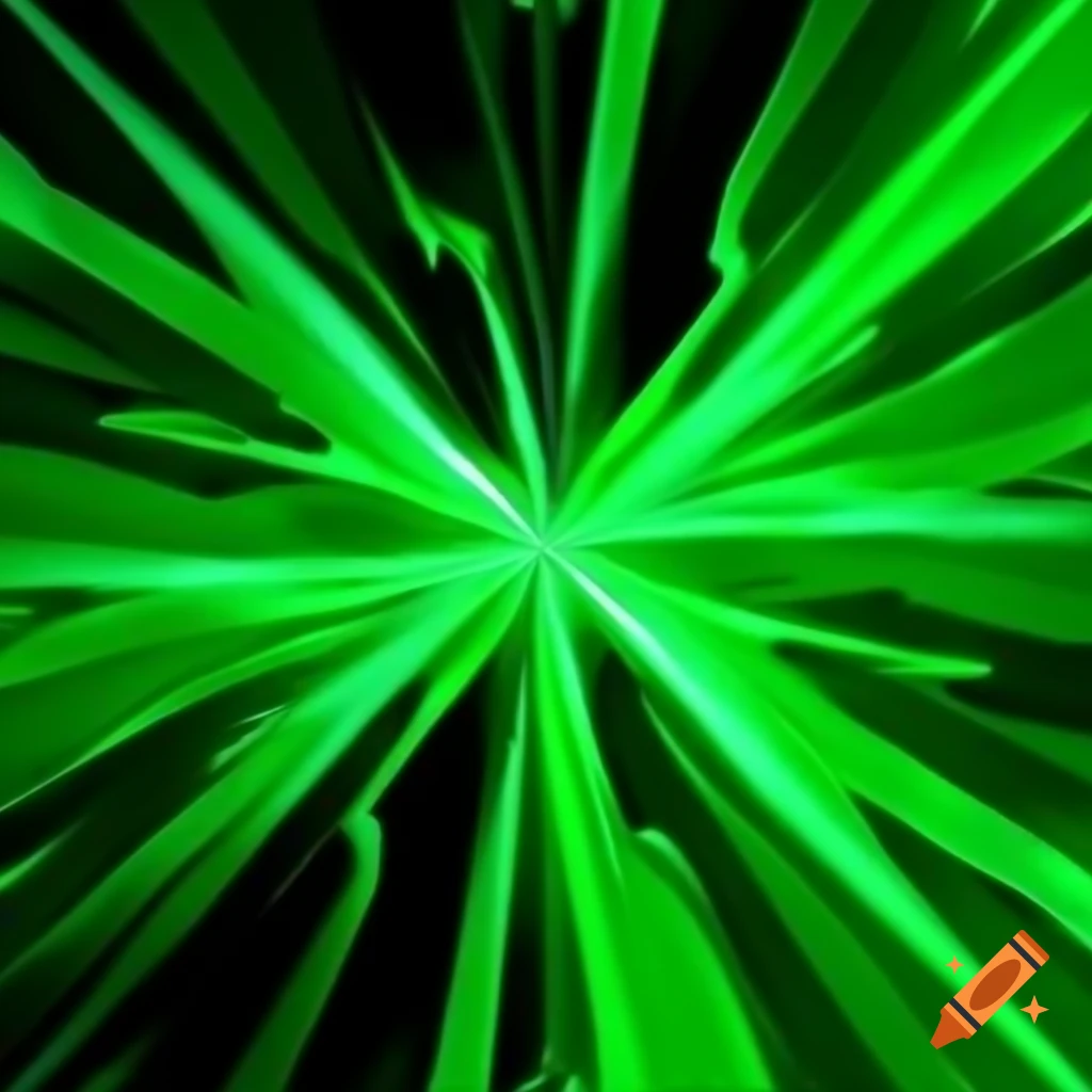 Abstract representation of green power