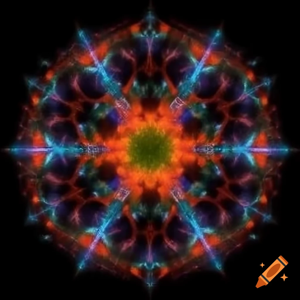 Conceptual illustration of quantum entanglement in physics
